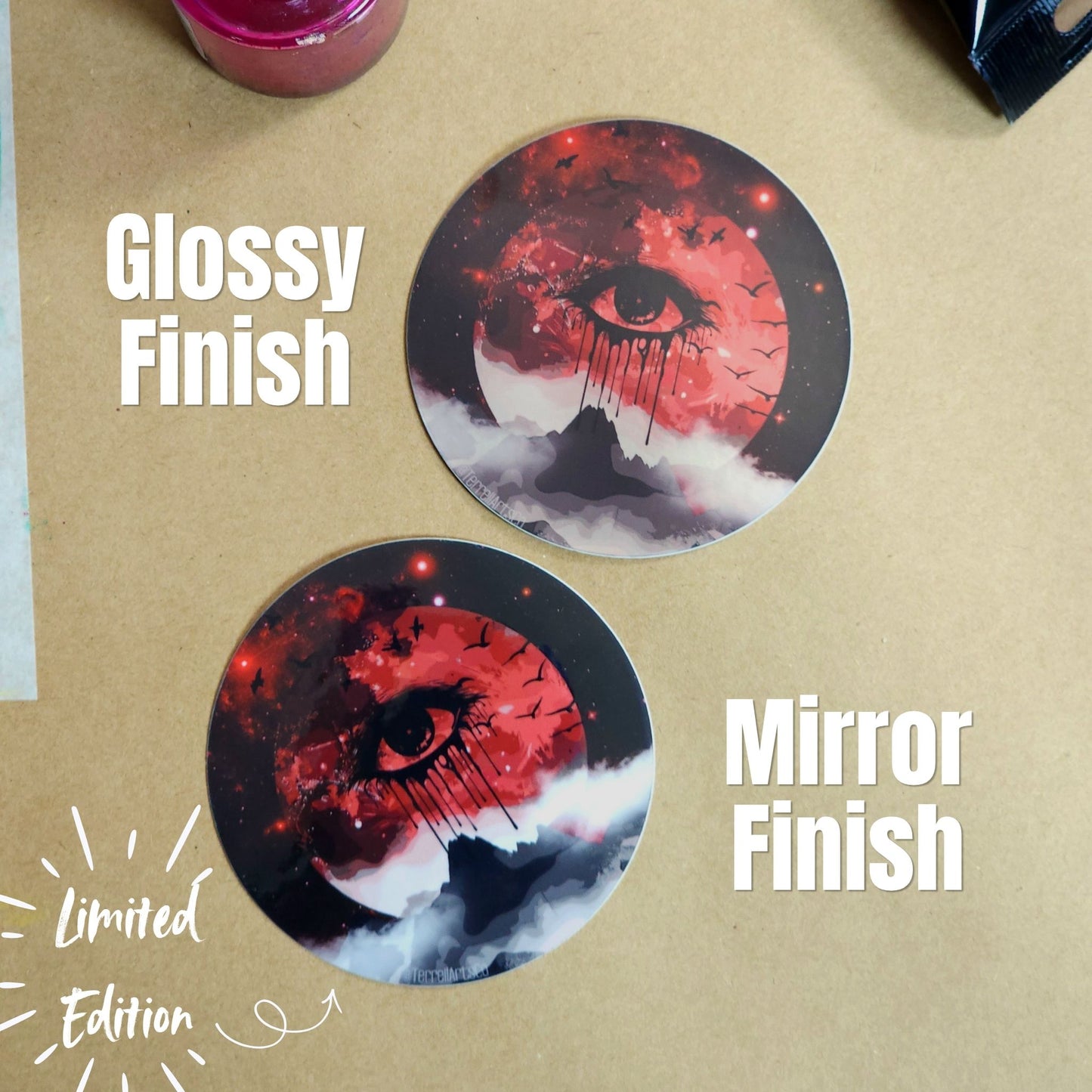Chapter #001: Curiosity | Vinyl Art Sticker