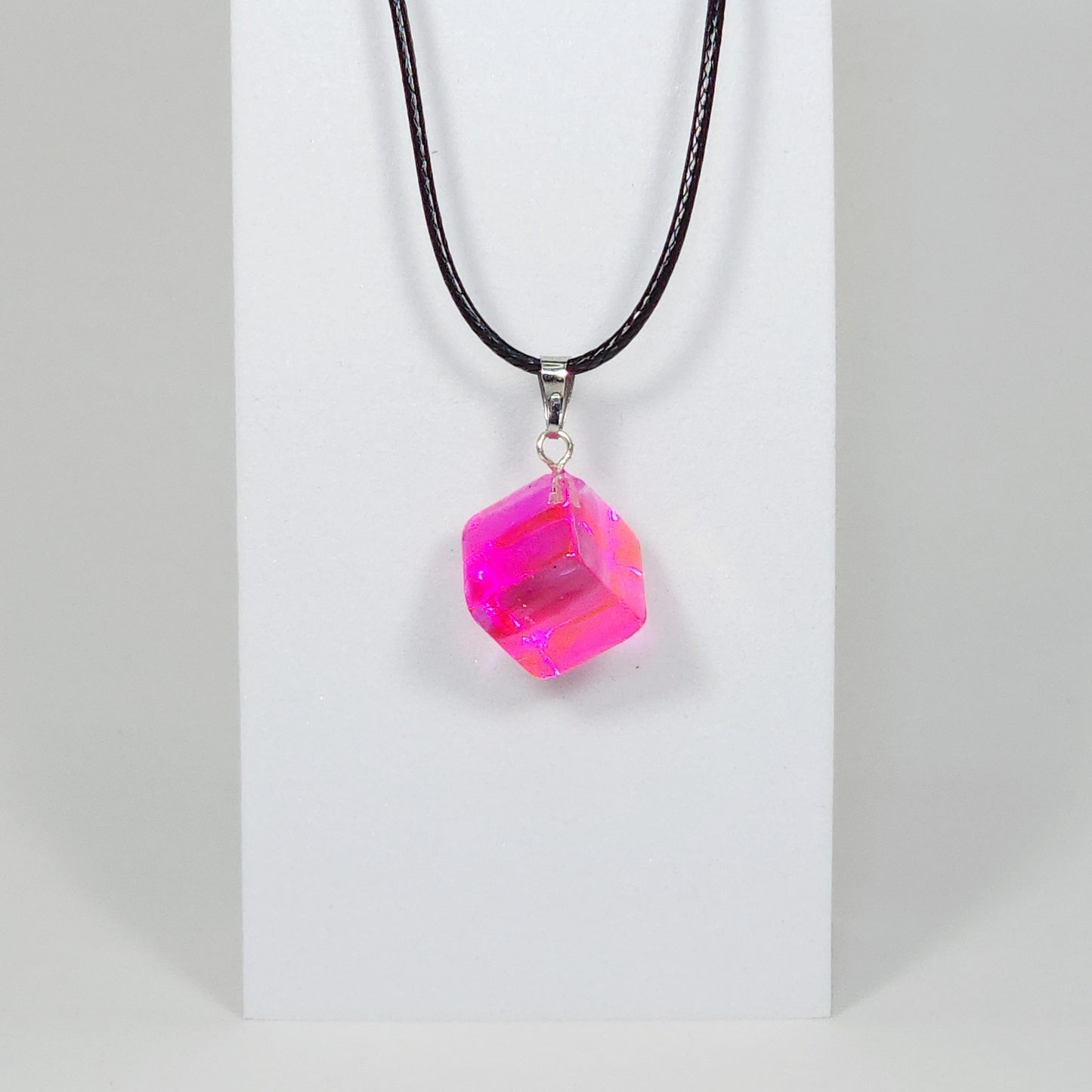 The Pink Cube Experience Necklace