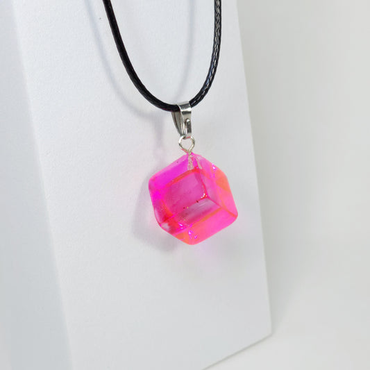 The Pink Cube Experience Necklace