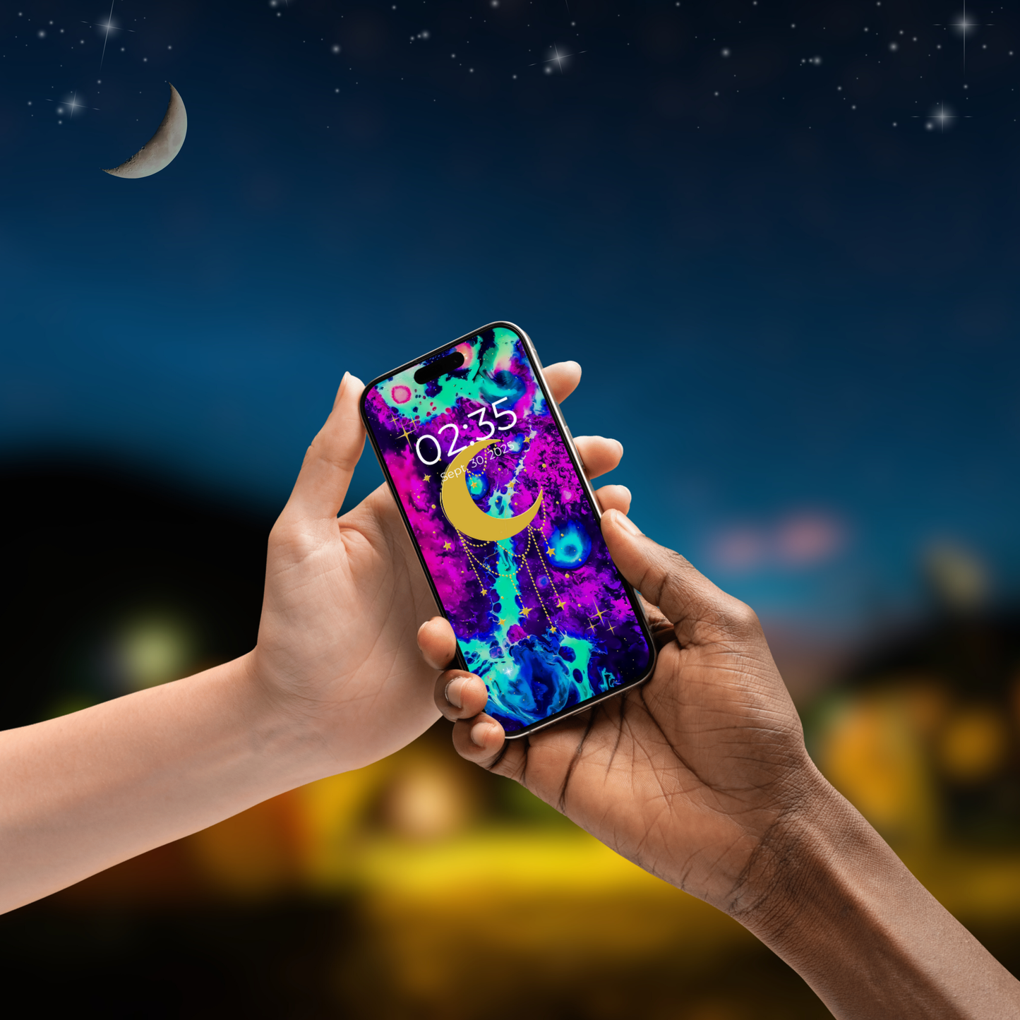 Celestial Skies Mobile Wallpaper Pack