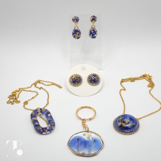 Botanical Blue Elegance Collection