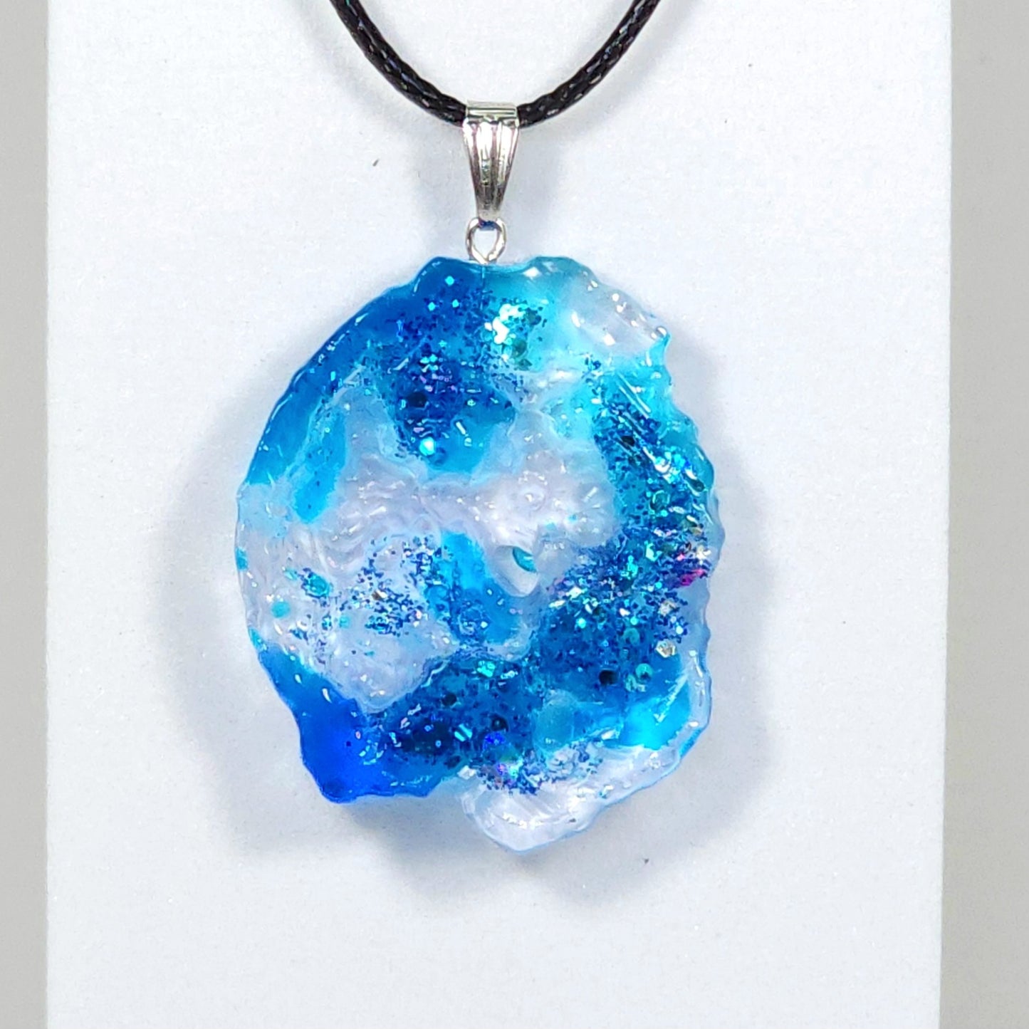 Ice Geode Pendant Set
