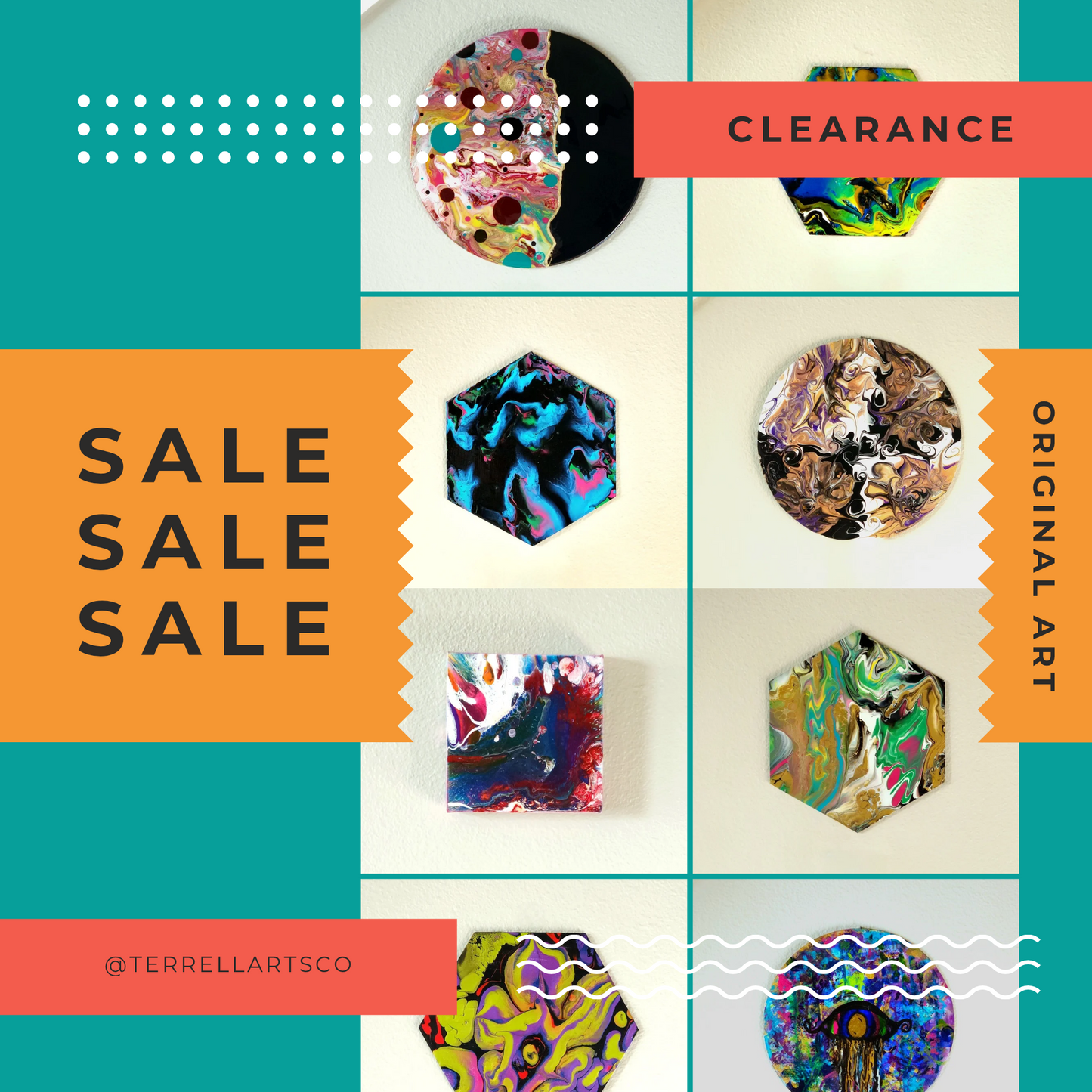CLEARANCE ART - I "WAS" SERIES
