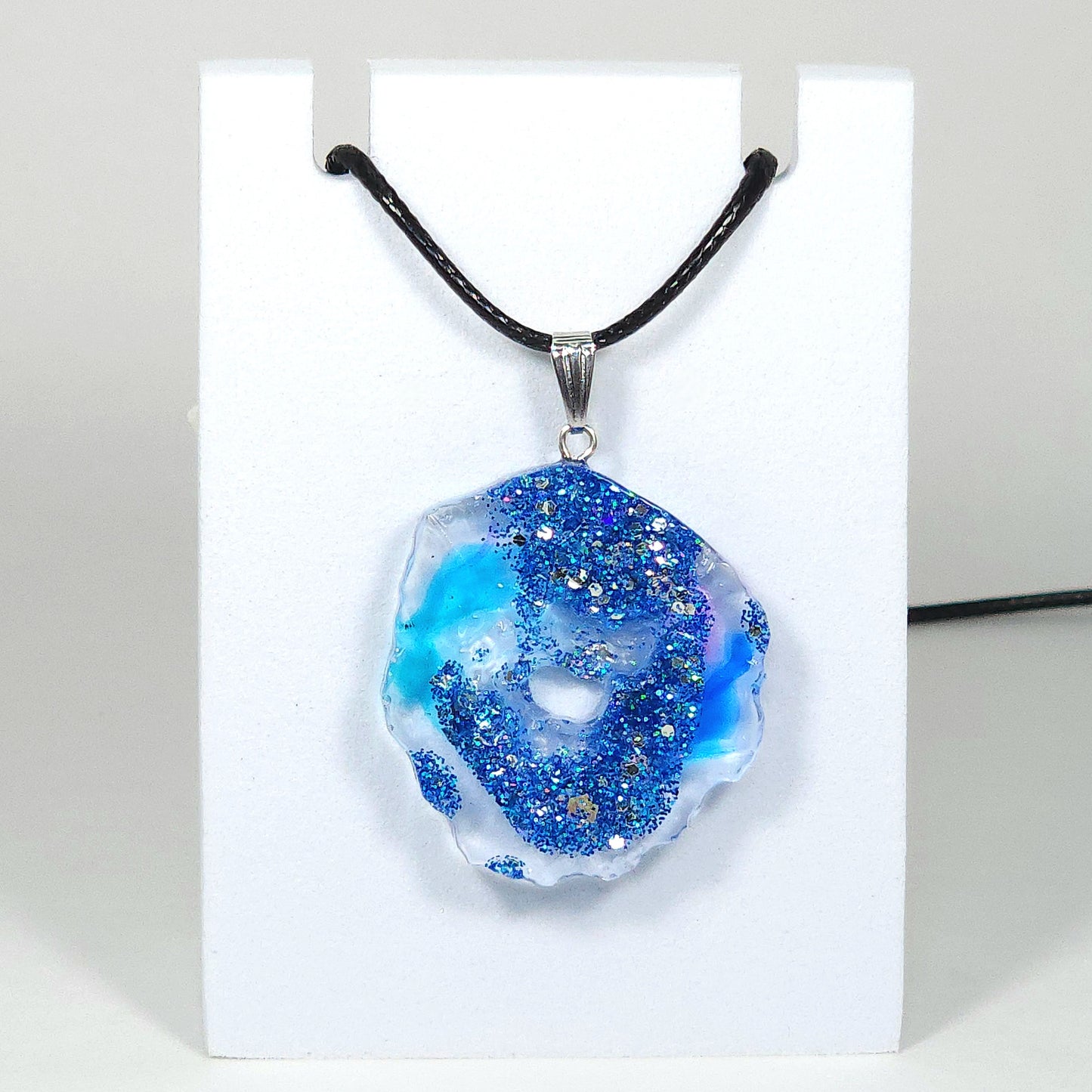 Ice Geode Pendant Set