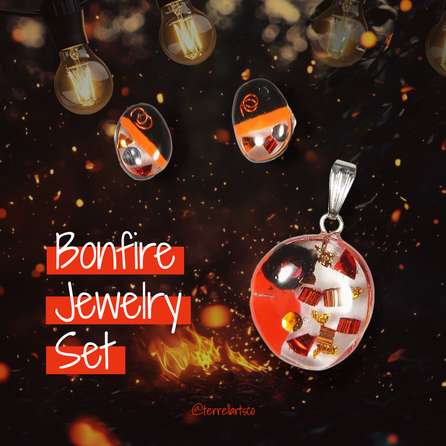 Bonfire Jewelry Set