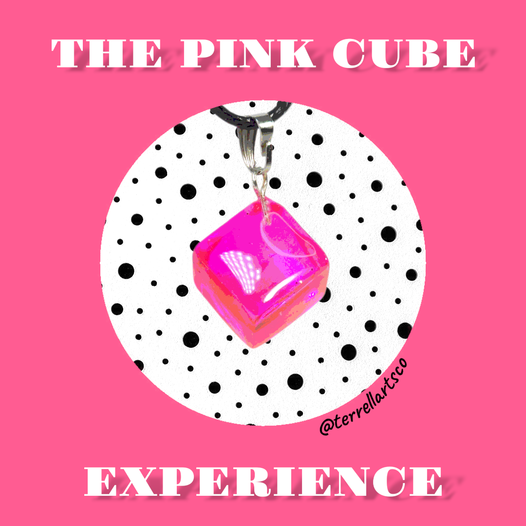 The Pink Cube Experience Necklace