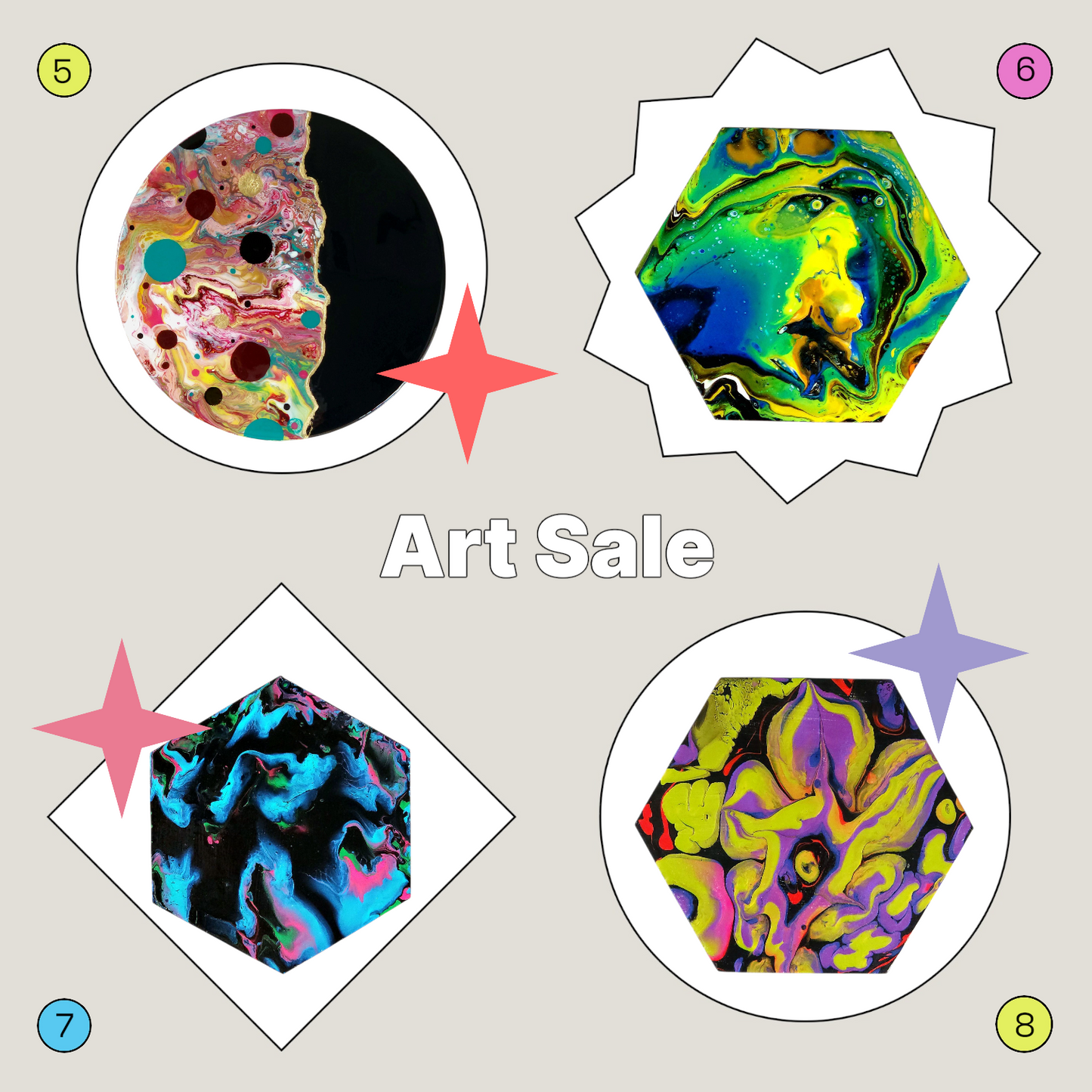 CLEARANCE ART - I "WAS" SERIES