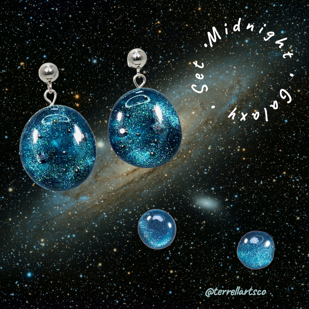 Midnight Galaxy Earrings