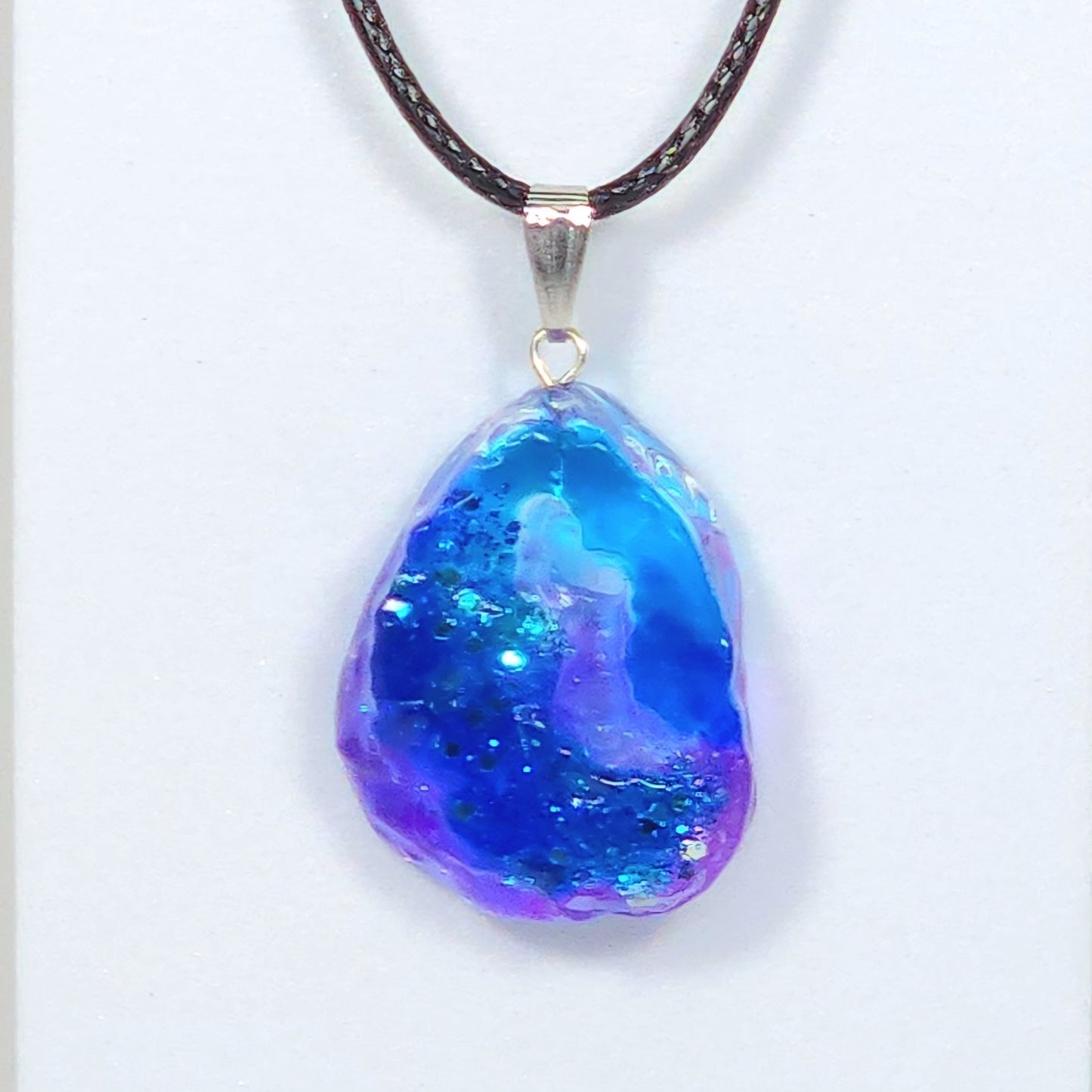 Ice Geode Pendant Set