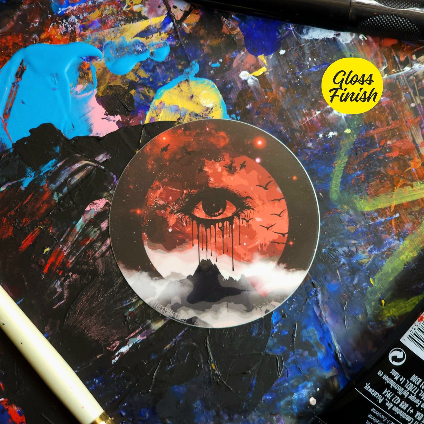 Chapter #001: Curiosity | Vinyl Art Sticker